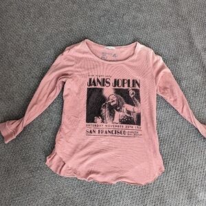 Junk food Janis Joplin 3/4 tee